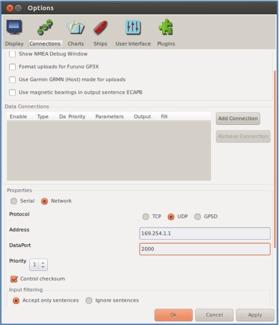 OpenCPN con Digital Yacht