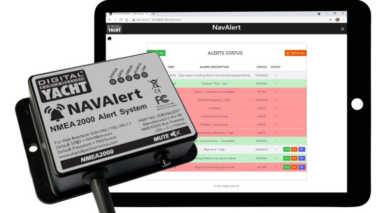 sistema de alarma NavAlert