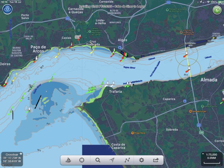 app náutica Portugal