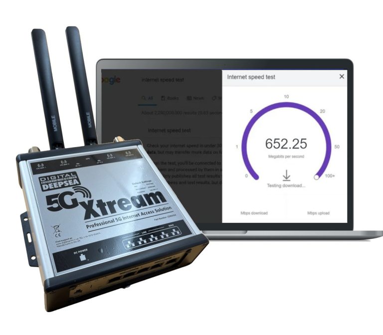 Internet 5G para barcos 5G Xtream