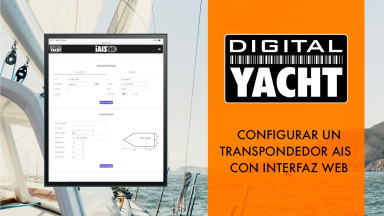 configuracion transpondedor AIS con interfaz web Digital Yacht