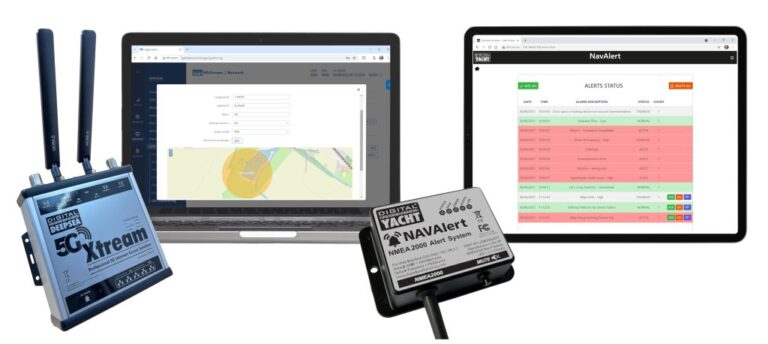 monitorizacion del barco a distancia digital yacht