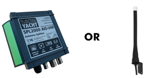 splitter o antena para ais
